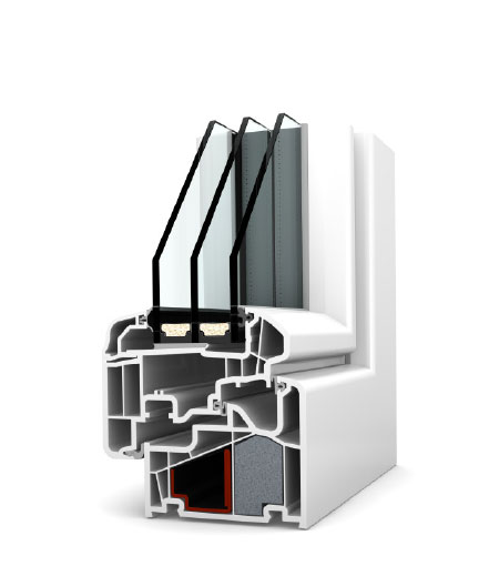 Finestre Ambiente PVC KF410